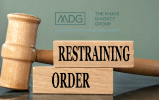 Will a Restraining Order Affect My Divorce in Maine explained by The Maine Divorce Group